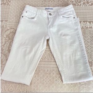 Women's White Skinny Jean Pants Size 5
